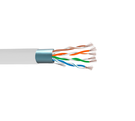 CBL-MFG3 LINKMADE PVC F/UTP 26AWG Categoría 5e Flexible 300m Cobre Bobina Cable Fabricado en Taiwán