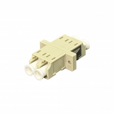 FAMLD LC-LC Beige MM DX-Duplex Acoplador para Fibra Adaptador para Panel Frontal-CL/Caja