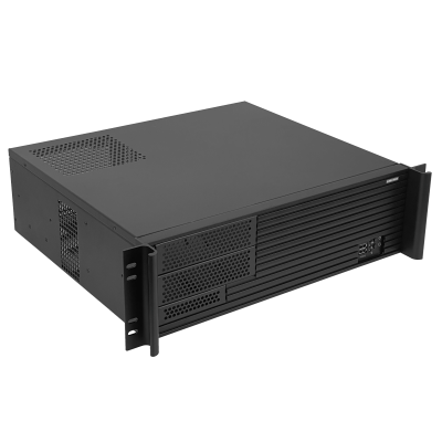 RAG-3U LINKMADE Gabinete Rack 3U para Placa Base ATX/Micro ATX con 2 Ventiladores, sin Fuente ATX