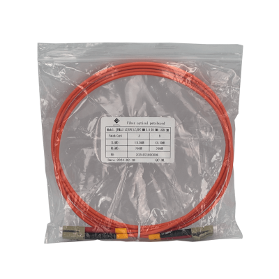 JFMLL2. 2 metros LC-LC OM1 Multimodo MM Dúplex Cable de Fibra 62.5/125um 3mm LSZH