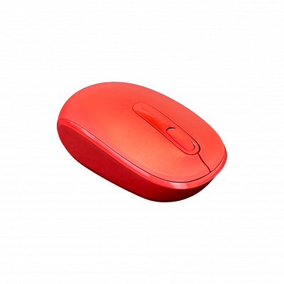 1850R Ratón Inalámbrico Rojo USB-AM 2,4GHz Funciona con 1 Pila AA Color Rojo Intenso