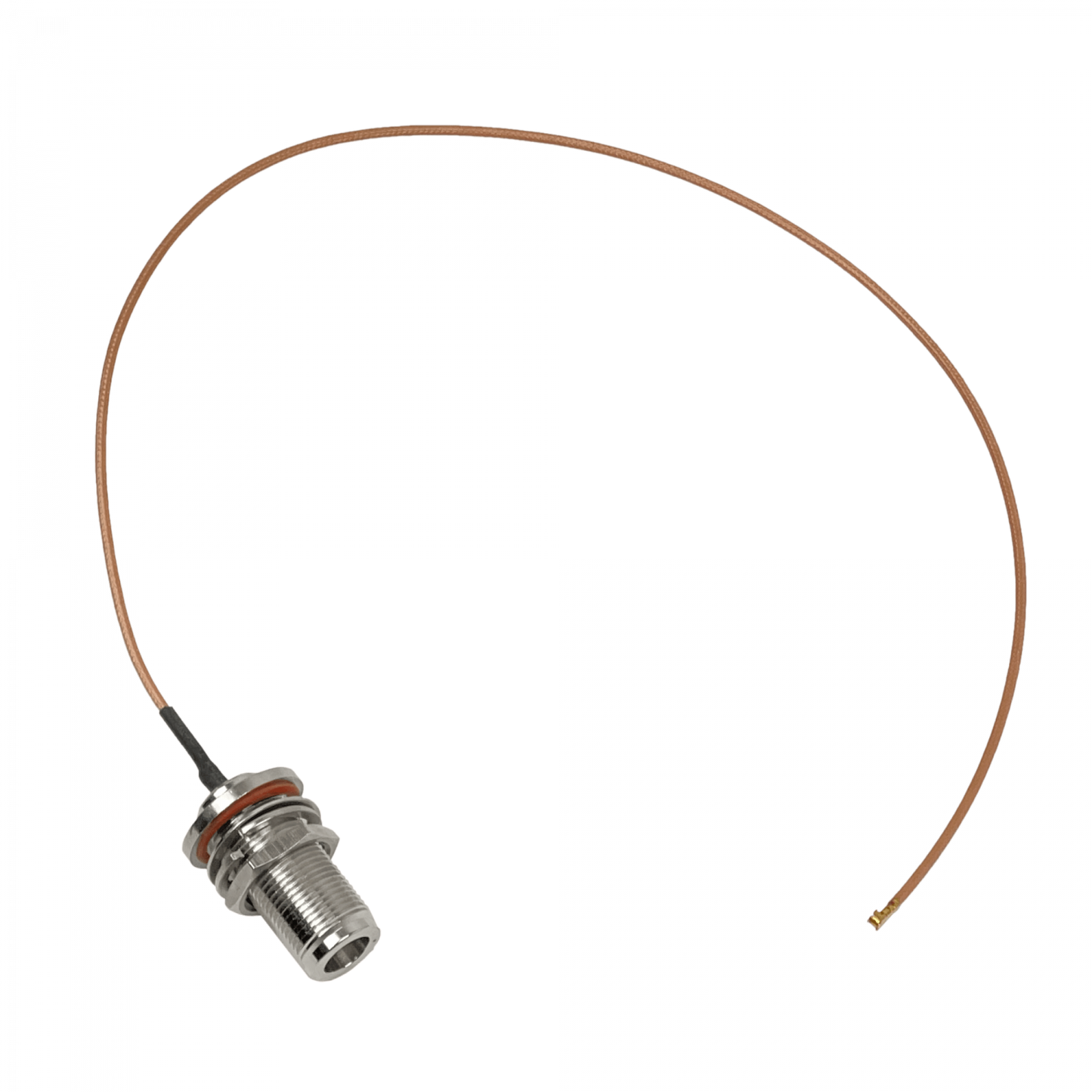 ACUFL MIKROTIK 35cm. PIGTAIL U.FL(IPX) N-HEMBRA para CA411/433