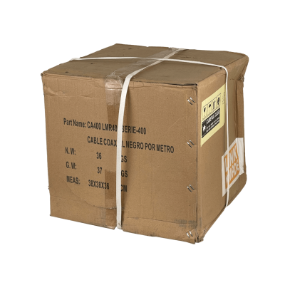 CA400 Cable Coaxial LMR400 Serie 400 Negro por Metro CA400