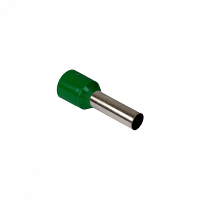 E6012-V Verde 6,0mm2 12/20mm 100-unid AWG10 Ferrules Terminal Aislado Crimpeab