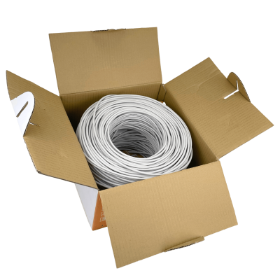 CBLL-UG LINKMADE LSZH Gris CAT6 UTP 300mt Unifilar Cobre Caja Cable Taiwan