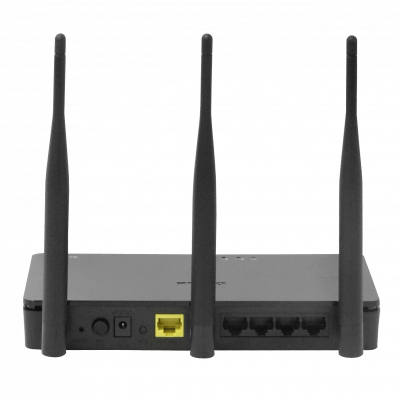 DIR-819 Router inalámbrico D-LINK AC750, 433 Mbps en 5 GHz, 300 Mbps en 2.4 GHz, 3 antenas fijas, 4 puertos 100 Mbps, 1 WAN, fuente 12 V incluida