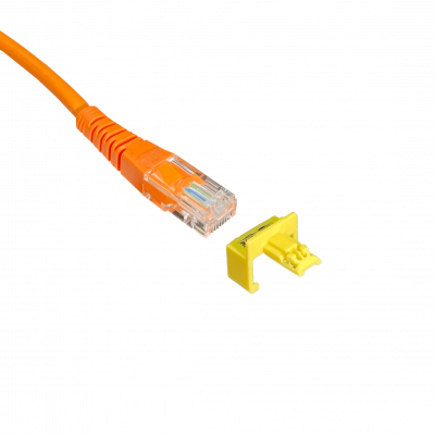LOCK-YW TRIPPLITE 1unidad Amarillo MINI-CAPUCHON REPARADOR RJ45