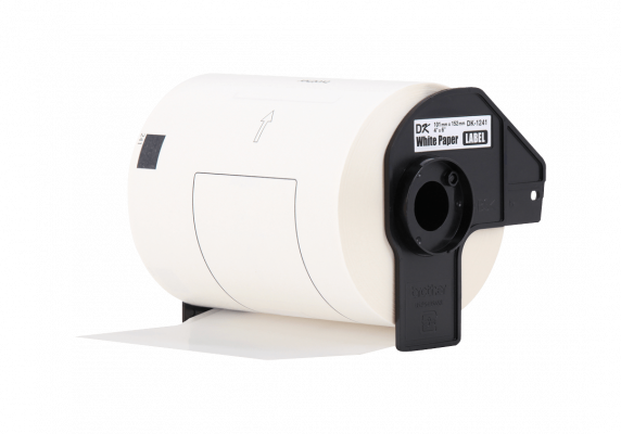 DK1241 Brother 101x152mm 200-Etiquetas Autoadhesivas Papel Blanco para-QL 10x15cm