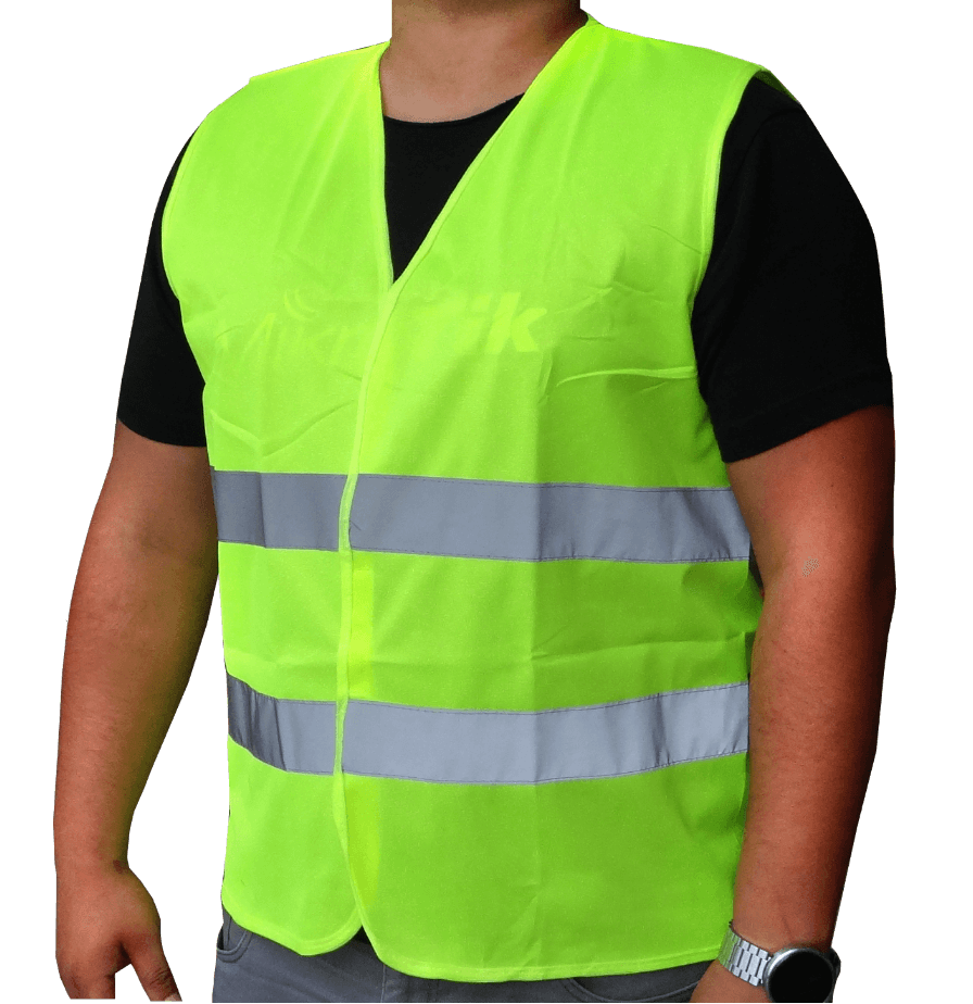 CHALECO LINKMADE Chaleco de alta visibilidad homologado según normativa chilena - Disponible en múltiples tallas