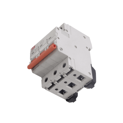AUTOMATICO-63A3 Disyuntor Magnetotérmico Trifásico 3 Polos x 63A Poder de Corte 15kA Tensión 230/400V Curva C Modelo BKN-b