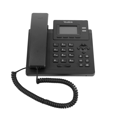SIP-T31G YEALINK Teléfono VoIP 2 Cuentas SIP 2 Puertos LAN Incluye Fuente 5V Conector RJ9 para Auriculares PoE 802.3af