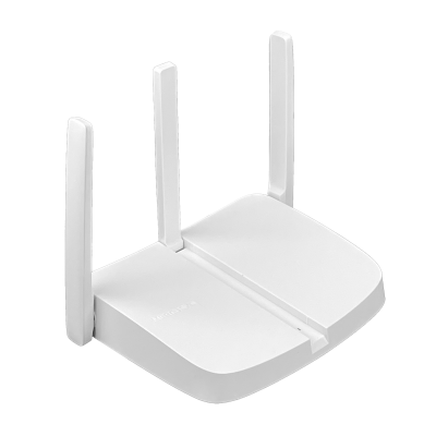 MW305R MERCUSYS N-300mbps 3-Antenas-Fijas 5dBi 2-LAN 1-WAN 2,4GHz Router WiFi