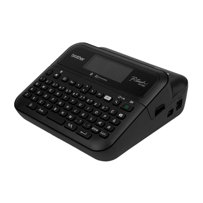 PT-D610 BROTHER Teclado QWERTY Impresora de Etiquetas USB/Autónoma Cintas TZ3.5-24mm Incluye-Fuente opción/6-pilas-AA