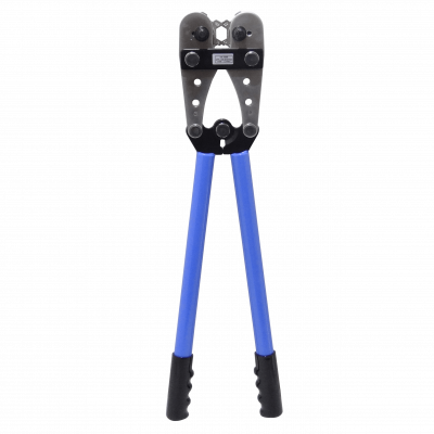 HX-120B Crimpadora ferrulera de 62 centímetros para terminales de 10 a 120mm², incluye dados para 10, 16, 25, 35, 50, 70 y 95mm²