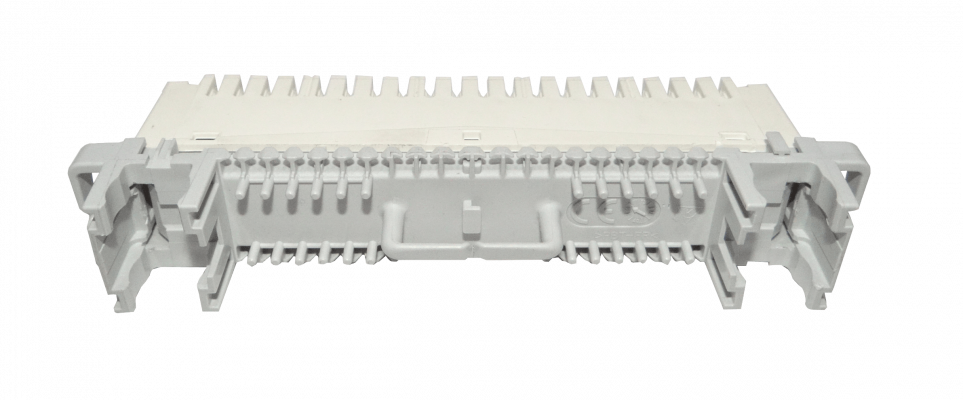 KRONE10PC Bloque Terminal Telefónico Desconectable Blanco 10-Pares KRONE requiere-Soporte/ADHESIVO