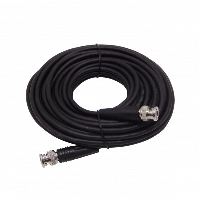 BM2-10MT CABLE COAXIAL RG59 10 metros BNC macho a BNC macho negro para CCTV 1000cm 10,0m RG-59