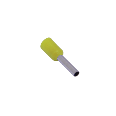 E1508-M Amarillo 1,5mm2 8/15mm 100-unid AWG16 Ferrules Terminal Aislado Crimp