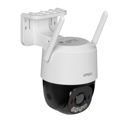 CRUISER IMOU Cámara PT para exteriores Inalámbrica Resolución 3MP Audio incorporado Alcance nocturno 30mt Almacenamiento MicroSD Certificación IP66 Fuente 12V incluida
