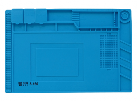 SOLDER-MAT BEST Tapete Anti-estático Silicona 30x45cm Soporta-calor-500ºC S-160