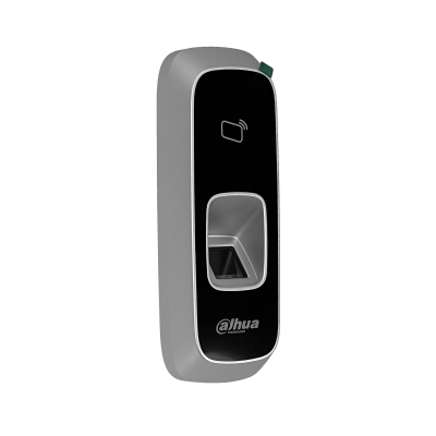 ASR1102A DAHUA Terminal Biométrico con Lector de Huella y Tarjeta NFC 13,56MHz req-9/15Vdc V3 RS-485