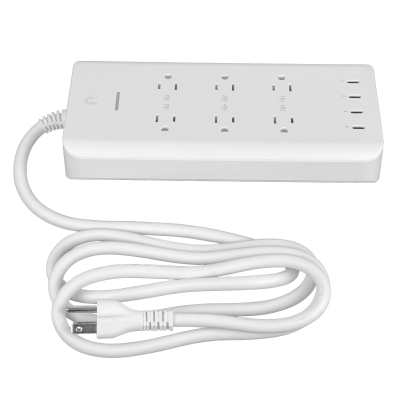 USP-STRIP-110VAC UBIQUITI 100-125VAC SmartPower 6-Tomas Americano 4-USB-C PDU 2,4GHz
