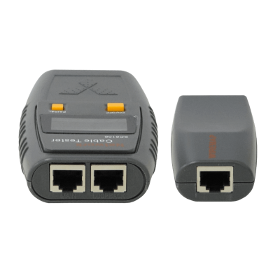 SC6106 Tester 2-RJ45 BNC Pinzas c/Display c/Audio req-4-AAA