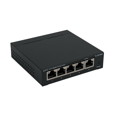 TL-SG105-LIQ USADO TP-LINK Estructura metálica 5-puertos Gigabit Conmutador sin-gestión sin-montaje Dimensiones reducidas