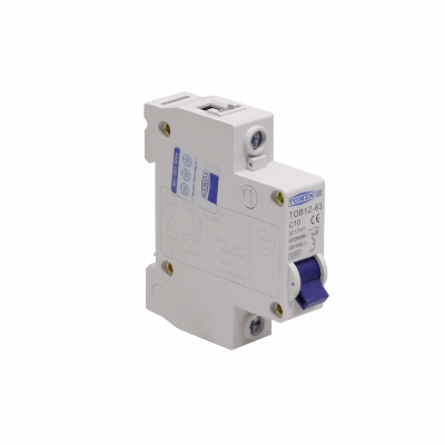 AUTO-DC-10A TOMZN 10A 125VDC Corriente Directa Disyuntor Termomagnético Automático C10