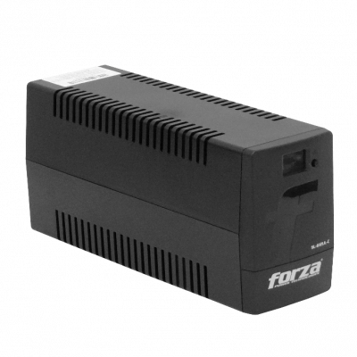 SL-612UL-C FORZA 52WH 1x7AH 600VA 360W 4-Tomas-Respaldo-Chile 1-C13 1-C14 AVR USB 2-RJ UPS