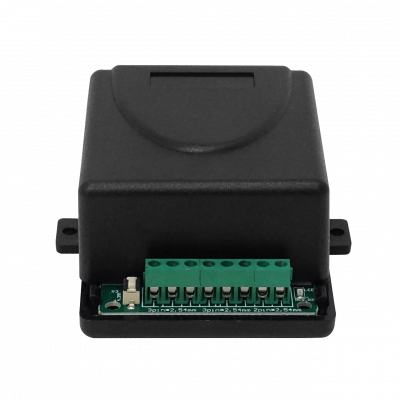 RECEPTOR YET428PC Módulo receptor de control de 2 canales para 12V/24V compatible con frecuencias 315/433MHz dimensiones 6x4x3cm