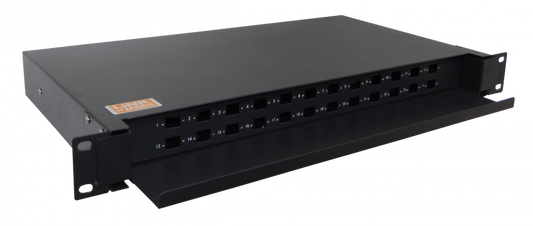 CFR24CL-D. LINKMADE Corredera 24-SC 48-LC Panel Fibra 1U necesita-Acoplamientos-Rectangulares