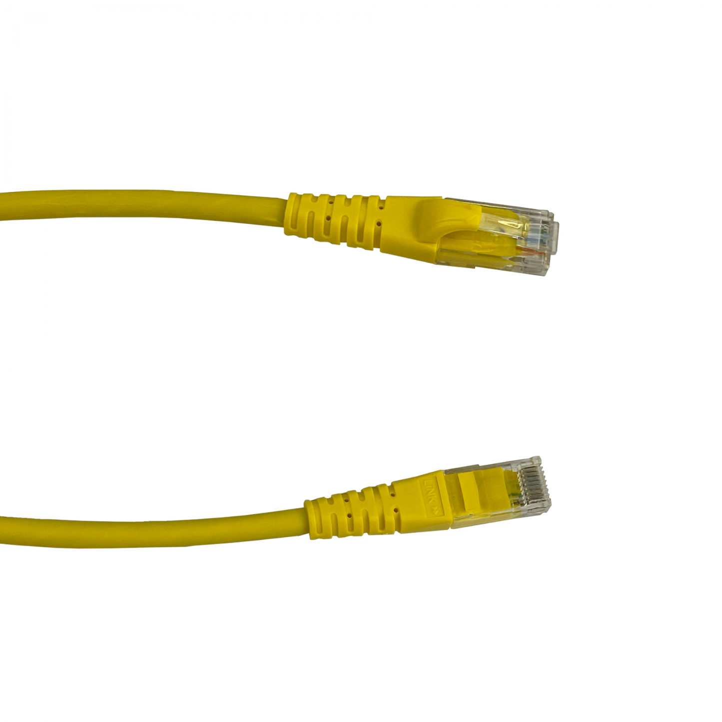 CP6M-150L LINKMADE 15mt CAT6 Amarillo LSZH Cable Patch Inyectado Multifilar