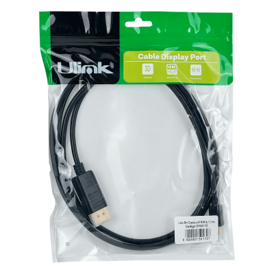 MDP-DP2 Cable DisplayPort Macho a Mini DisplayPort Macho 1,8m 180cm 4K Negro