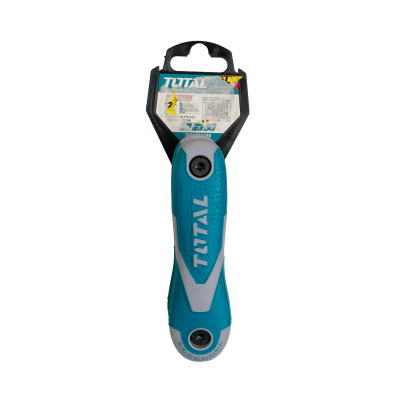 HW-121L TOTAL Juego de 8 llaves de punta Torx: T-9, T-10, T-15, T-20, T-25, T-27, T-30, T-40