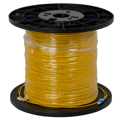 JFSAC1K 1km 1-Fibra SC/APC-SC/UPC MonoModo SM Jumper 1000mt 3mm inc-carrete