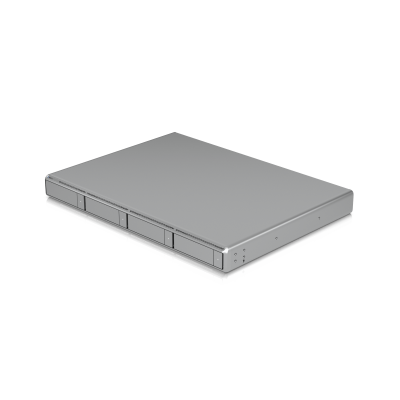 UNVR-G2 UI grabador de video en red con salida HDMI, 1 puerto 2.5Gbps, 1 puerto SFP+ 10G, 4 bahías para discos 2.5/3.5", formato 1U-Rack, opción RPS disponible