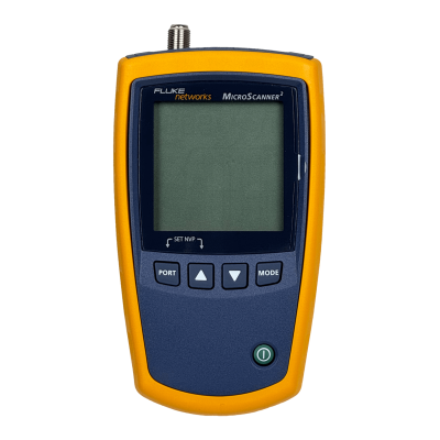 MS2-100-IE FLUKE MicroScanner2 Comprobador de Cableado RJ45/M12X/M12D/M8D inc2-AA