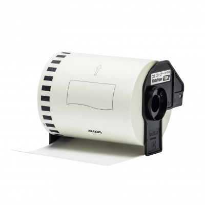 DK2246 BROTHER 103mm 30,4metros Negro sobre Blanco Papel-Continuo Etiquetas p/QL-1