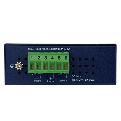 IPOE-171-60W PLANET Inyector Industrial Riel DIN PoE+ Gigabit 802.3at 60W 2-Puertos RJ45 Alimentación 48-56VDC