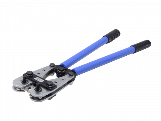 HX-120B Crimpadora ferrulera de 62 centímetros para terminales de 10 a 120mm², incluye dados para 10, 16, 25, 35, 50, 70 y 95mm²