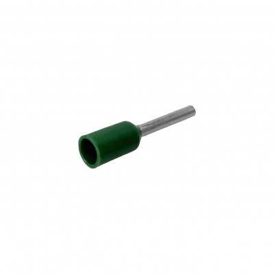 E0508-V Verde 0,5mm2 8/14mm 100-piezas AWG22 Terminales de Ferrula Aislados Engarzables