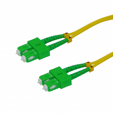 JFSAA5 5mt SC/APC-SC/APC Monomodo SM Dúplex Latiguillo Fibra Óptica 9/125um LSZH