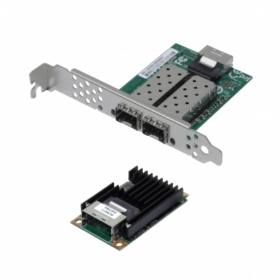 MPCIE-2SFP LRLINK Tarjeta MiniPCIe 2 Puertos SFP 1G NIC LRES2203PF para Servidor Intel I350AM2
