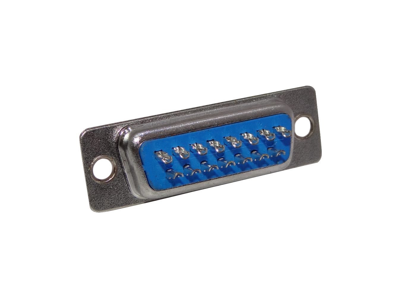 DB15-M Macho DA-15 DB15-Ancho(2-hileras) 39mm 15-pin Conector para Soldar sin/Cubierta