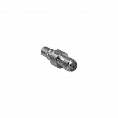 SHQH Adaptador de Unión Coaxial Hembra QMA a Hembra SMA de 20mm de Longitud