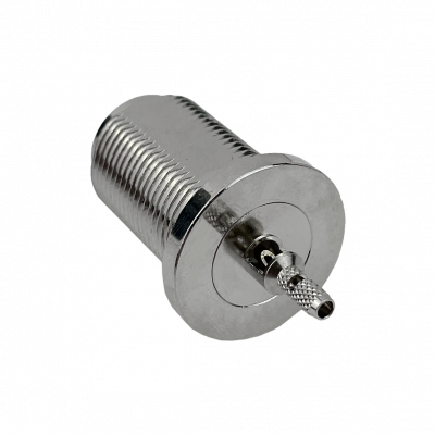 NH1E Conector Hembra Tipo N RG316 16mm-Diámetro para Panel Soldable Coaxial CA100