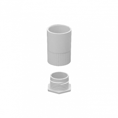 PVC20-SA LINKCHIP 20mm Blanca Derivación de Caja PVC para Conducto