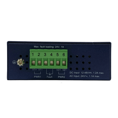 ISW-801T PLANET 8-100 Conmutador Industrial Riel-DIN no-Gestionado req/12-48VDC/24VAC