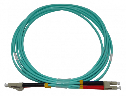 JF3LL3 3mt LC-LC OM3 MultiModo MM Duplex Jumper Fibra 3.0mm 50/125um LSZH