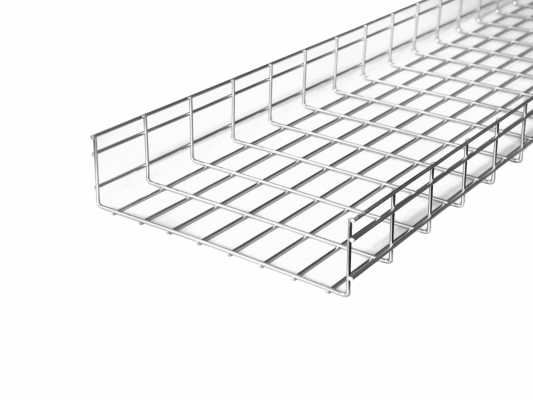 ESCAM-14 LINKCHIP Bandeja Portacables Tipo Malla de Alambre, 100x400mm, Longitud 2.5 metros, Diámetro de Hilo 5mm